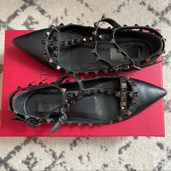 Valentino rockstud flats - Picture 12 of 14